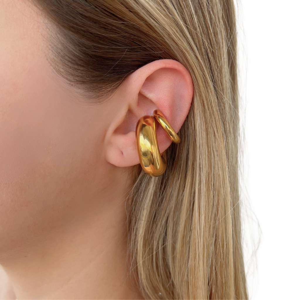Earcuff Chunky Dorado