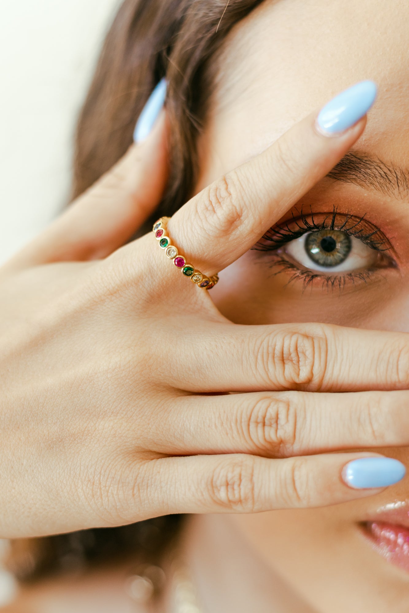 Anillo Eternity color