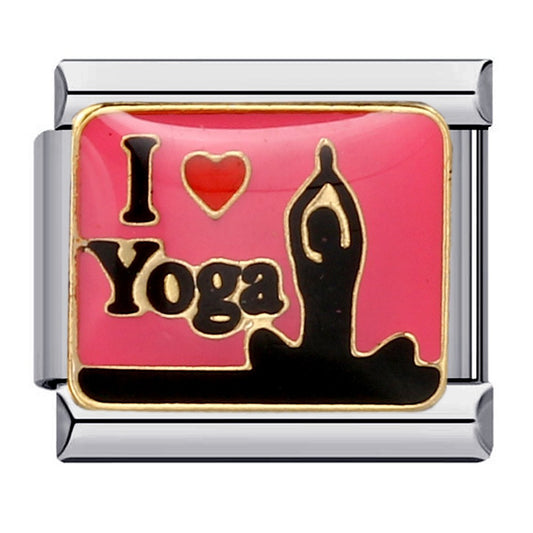 Charm I Love Yoga