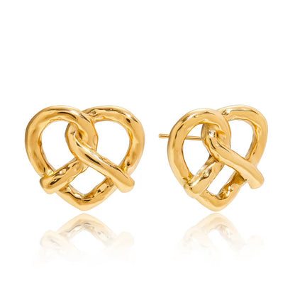 Aretes pretzel