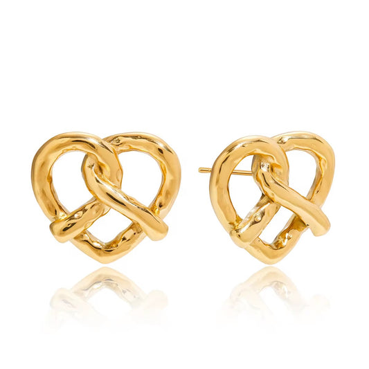 Aretes pretzel