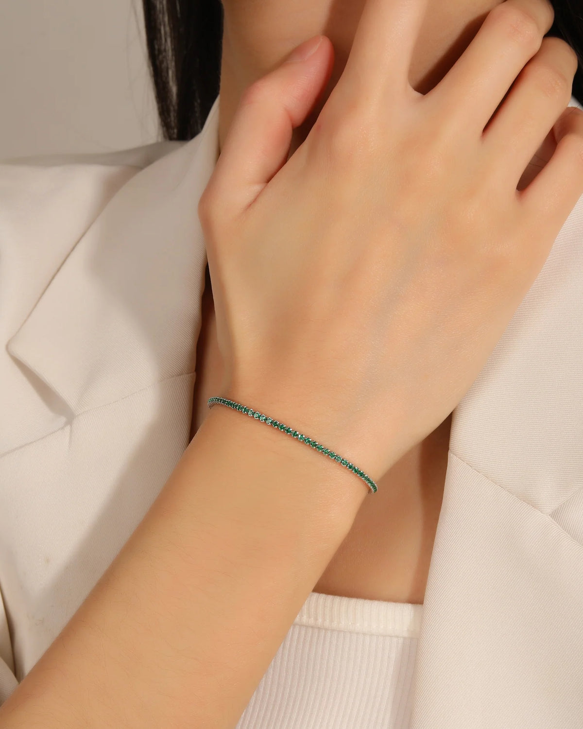Pulsera Tenis con circonias 2mm