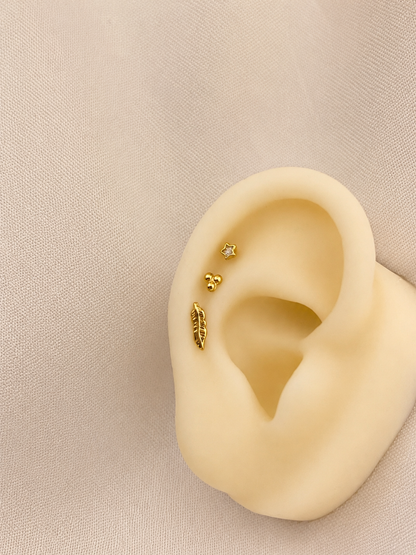 Pluma oro 10k pza