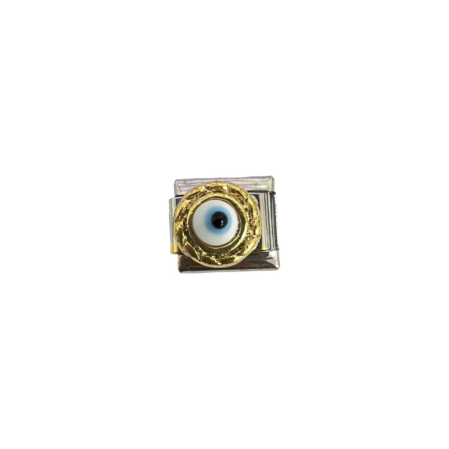 Charm Ojo 3D Marco Dorado