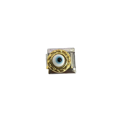 Charm Ojo 3D Marco Dorado