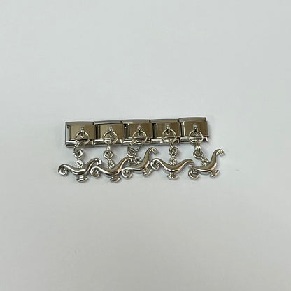 Charm Mariposa con zirconias colgante