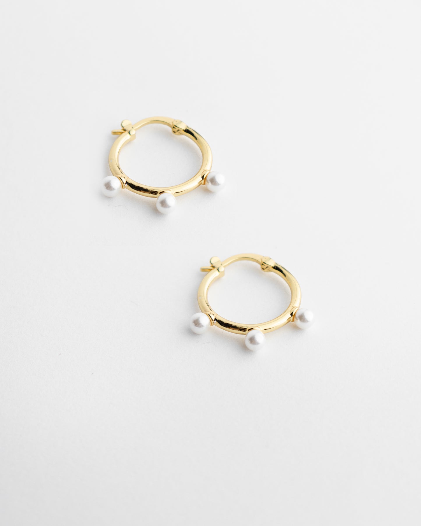 Pearl Hoops