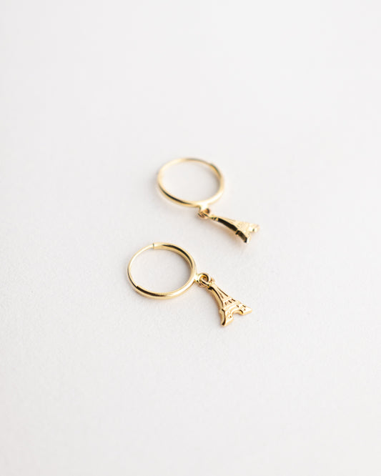 Arracada Paris oro 10k pza