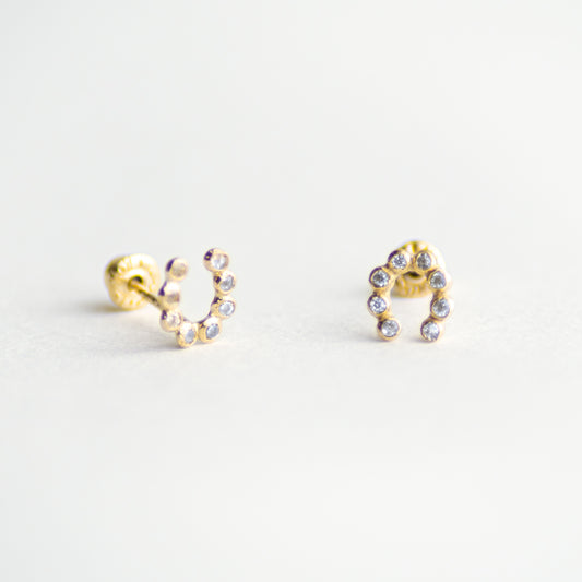 Broquel Herradura oro 10k