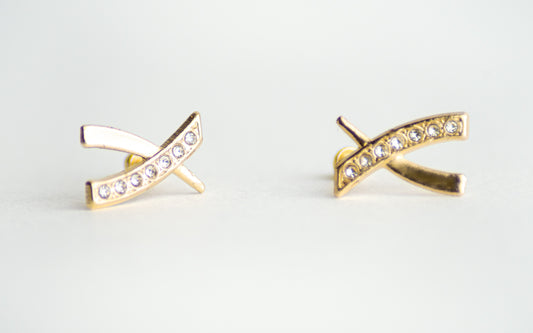 Broquel X Grande oro 10k