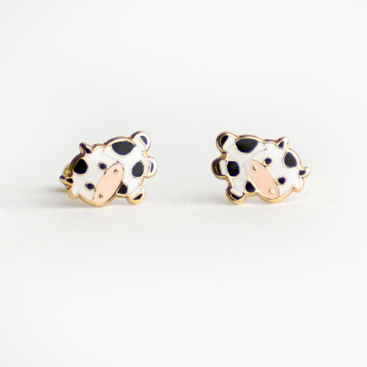 Broquel Vaquita oro 10k par