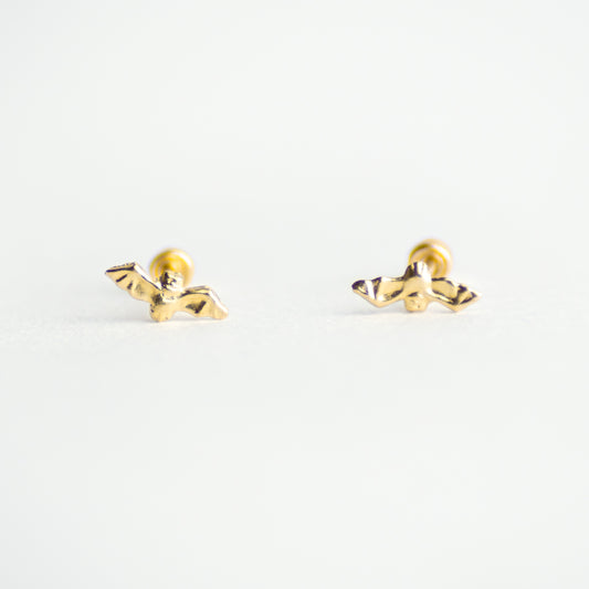 Broquel Murciélago oro 10k