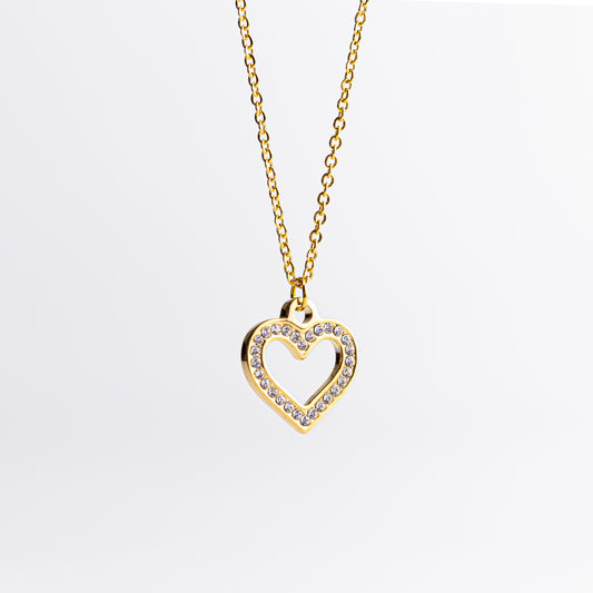Collar Corazón Silueta
