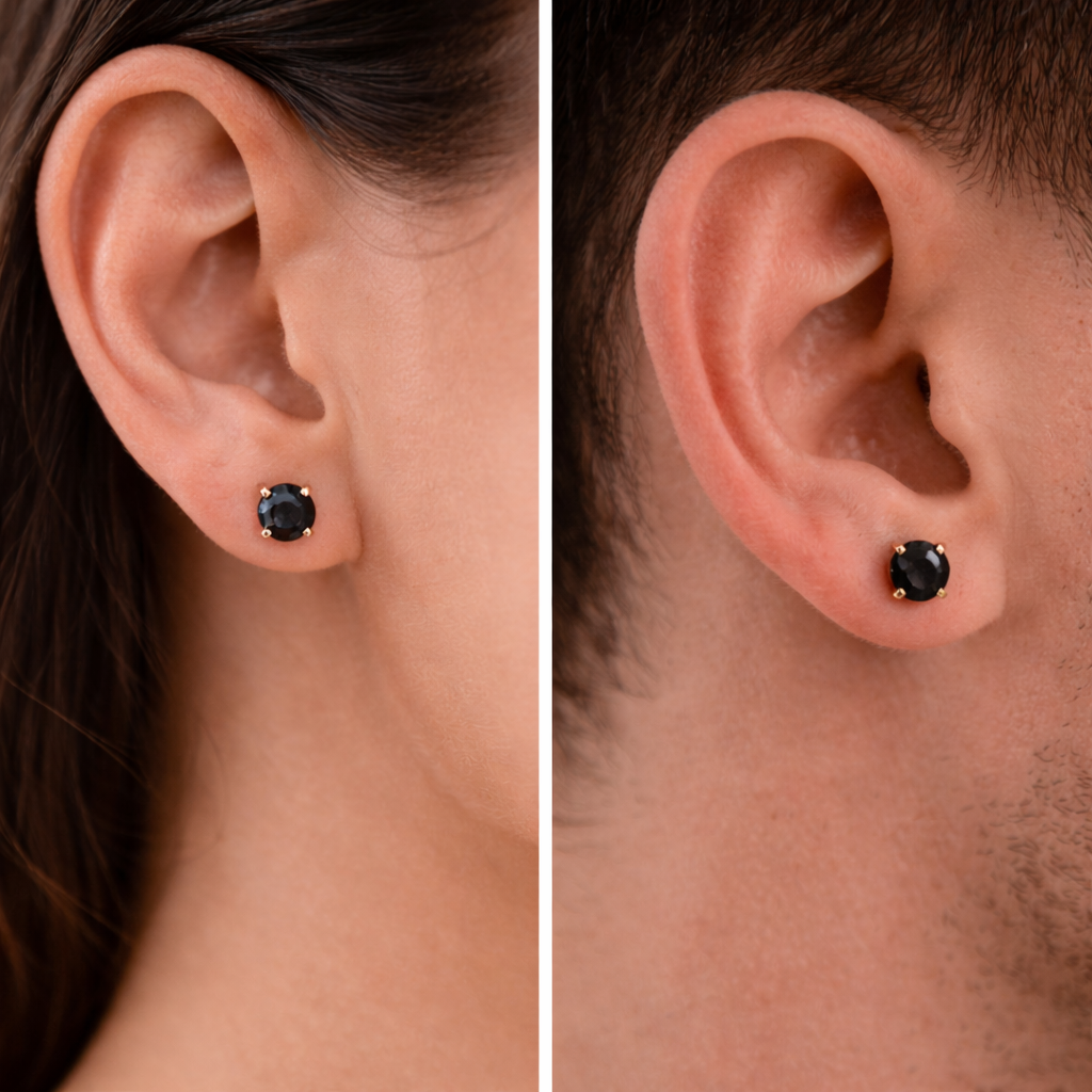 Brillo Circonia 5mm oro 10k pza