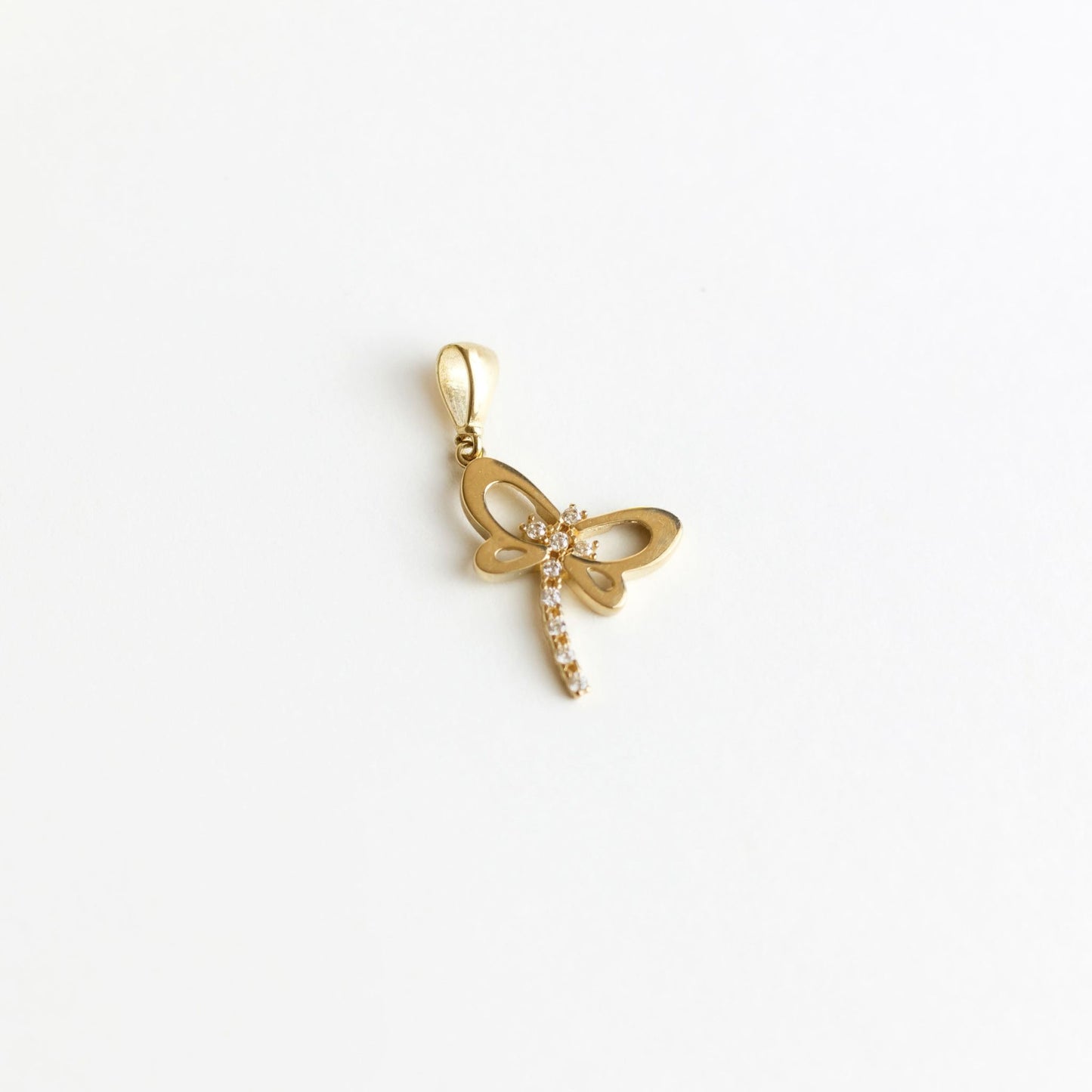 Cadena de oro con dije Libèlula