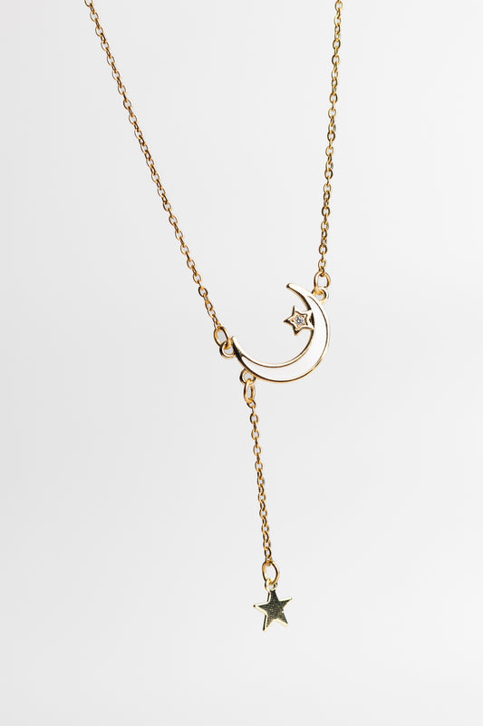 Collar Luna blanca