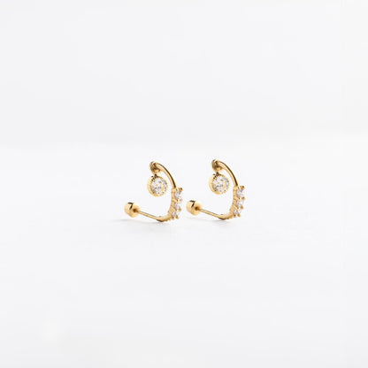 Medias Coquetas Con Charm oro 10k Par