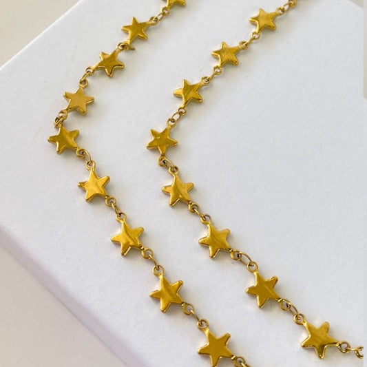 Cadena Estrellas planas